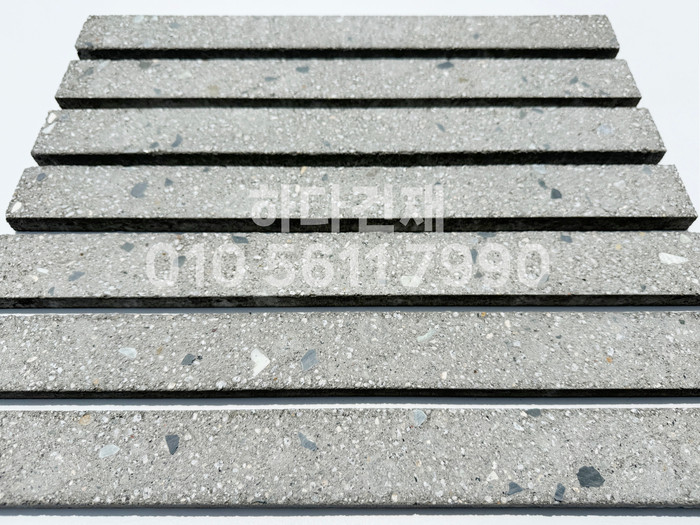 모노타일 롱와이드 500x50x17T 오석그레이 / 하다건재