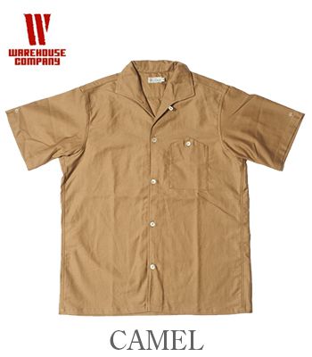 웨어하우스 WAREHOUSE 아메리칸 오픈 칼라 반팔 셔츠 3091-25 3ZJFFJ - 상세 이미지 3