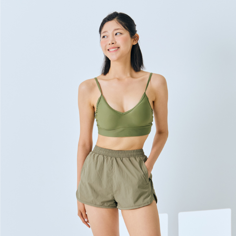 스윔어바웃 여성 래쉬가드 하의 수영복 반바지 투인원 레깅스 쇼츠 - 상세 이미지 5