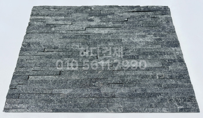 아트라인패널 600x150x15T 블랙 / 하다건재 천연석타일