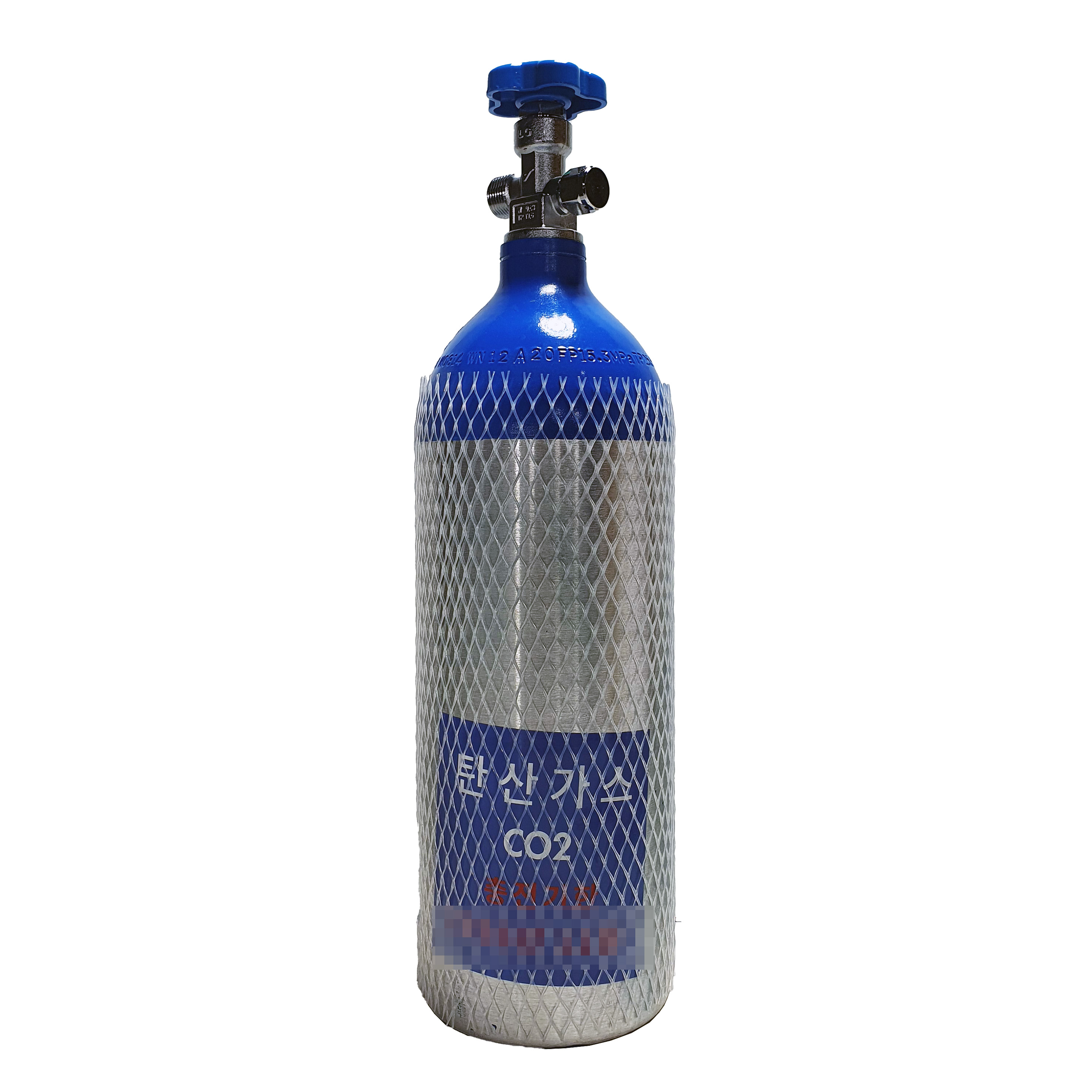 알루미늄 이산화탄소 용기 2kg (3.4L) : 어항닷컴