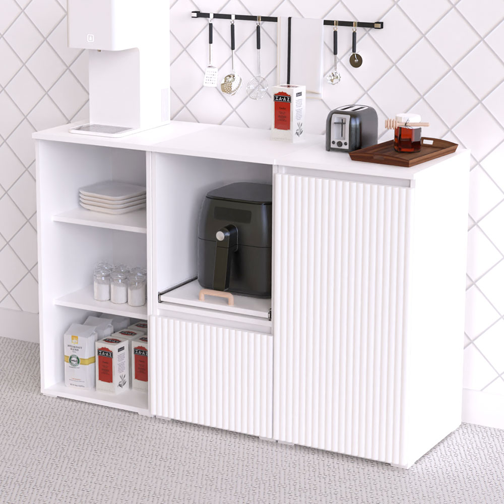 웰시 주방 미니 수납장 홈카페 양념 틈새장