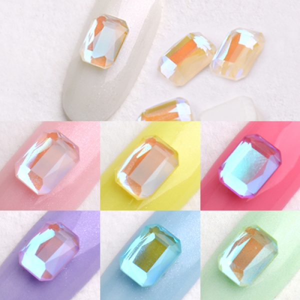 데코 네일 파츠 1920-7602-8x5mm 얼음네일스톤 모카 7종 (선택) - 상품 이미지
