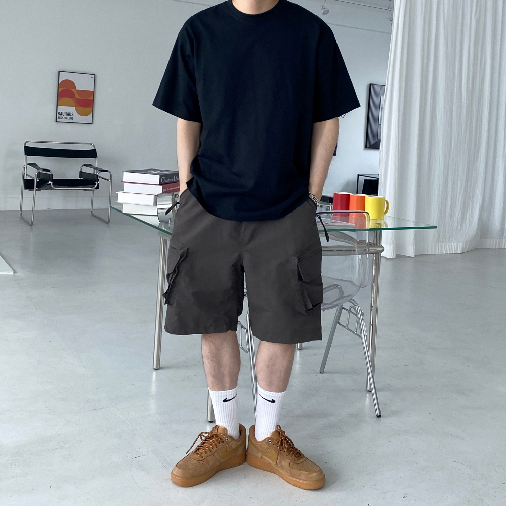 두꺼운반팔티 무지 20수반팔티 이미지 8