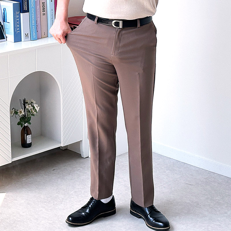 남자 정장바지 슬랙스팬츠 빅사이즈 링클프리 구김방지