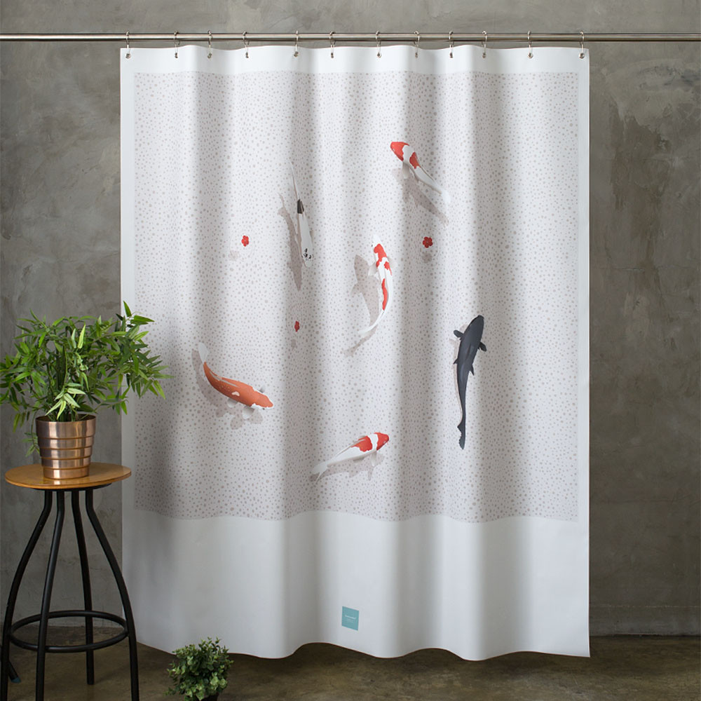 원세븐나인 패브릭 샤워커튼 코지 폰드 M