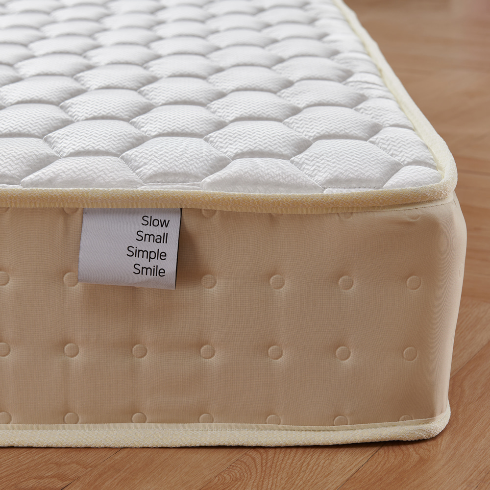 단단한 허리에좋은 매트리스 라텍스 침대 바닥 수면 1인용 본넬 스프링 멀티 싱글
