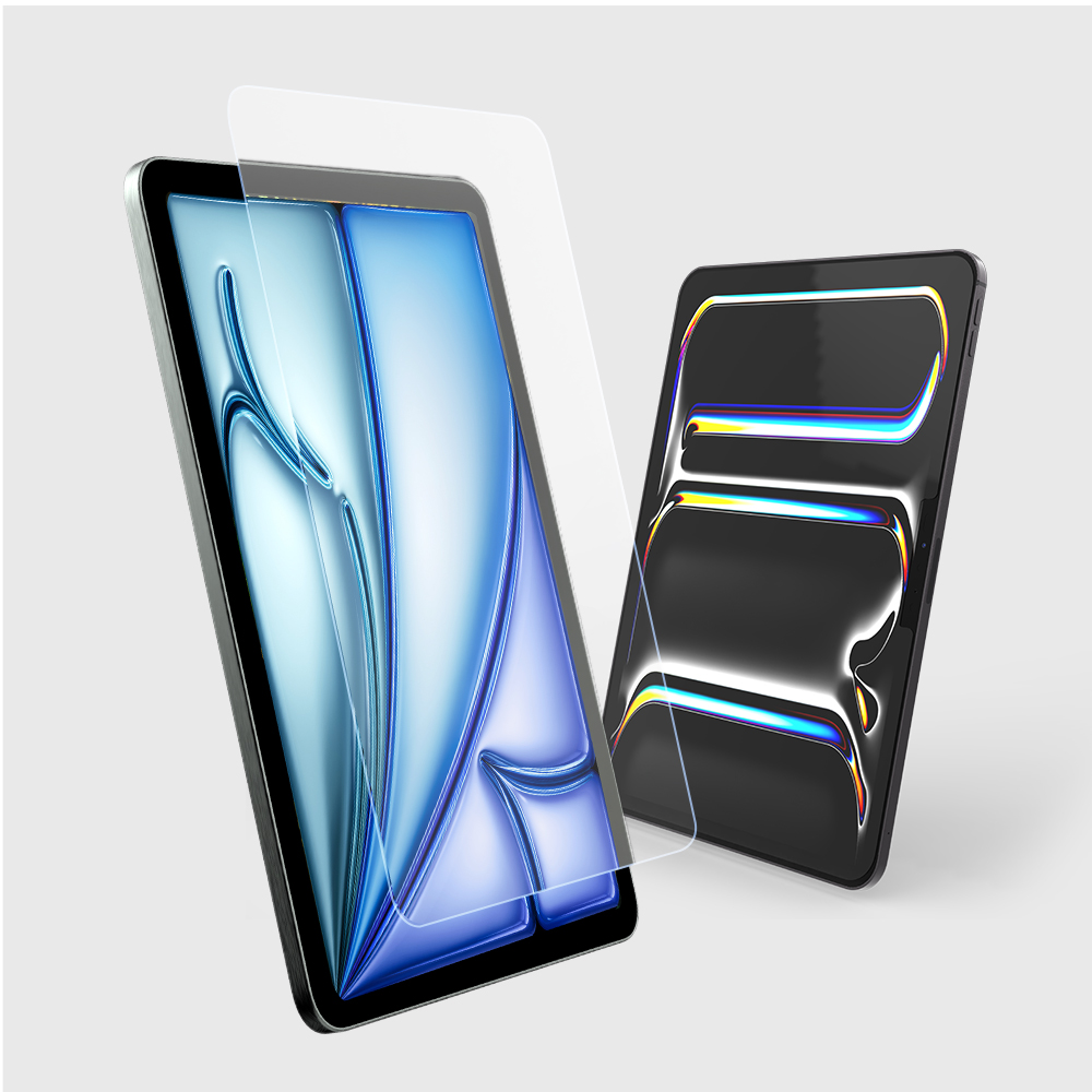 레드빈 아이패드 저반사 지문방지 강화유리 필름 먼지제거 원터치 가이드툴 아이패드 에어 32.8cm(13인치) M3 7세대, 1매입 - 상세 이미지 2