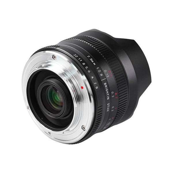Brightin star 7.5mm F2.8 어안 렌즈 피쉬아이 소니 캐논 니콘 후지 M4/3 ND필터 포함 - 상세 이미지 3