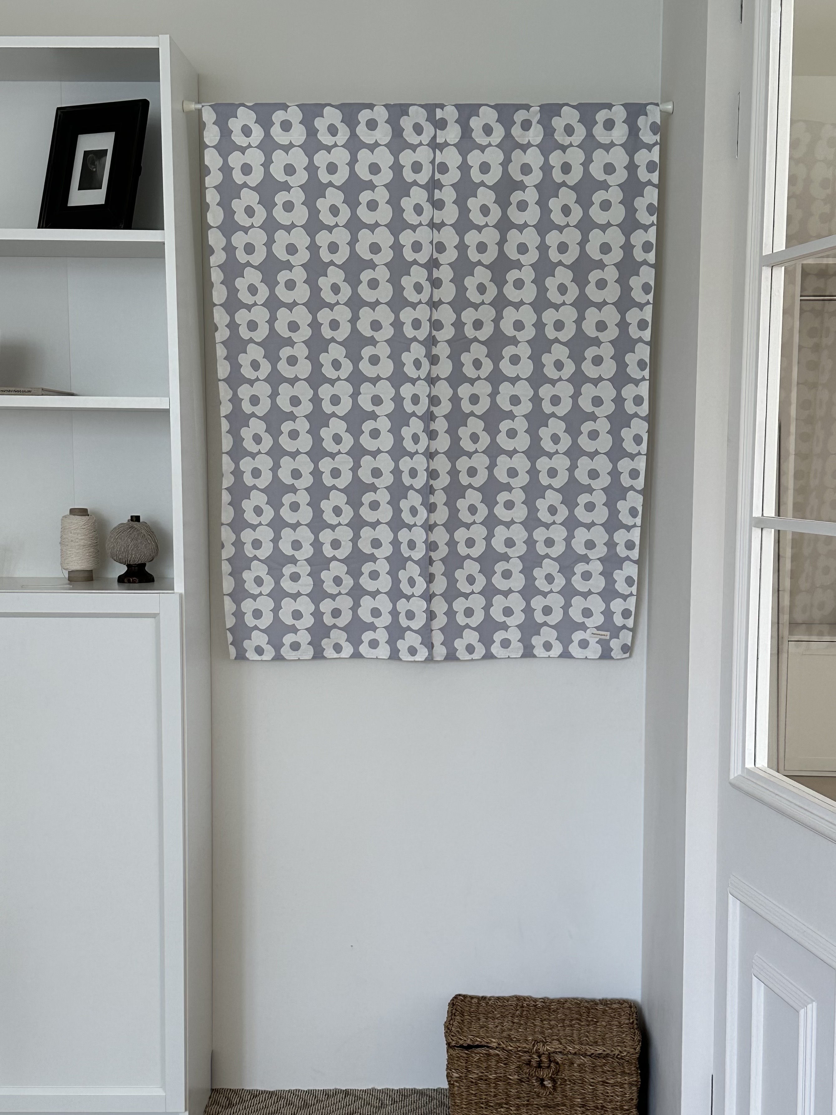 주아 가림막 가리개 바란스 다용도실 현관 주방 커튼(4types)