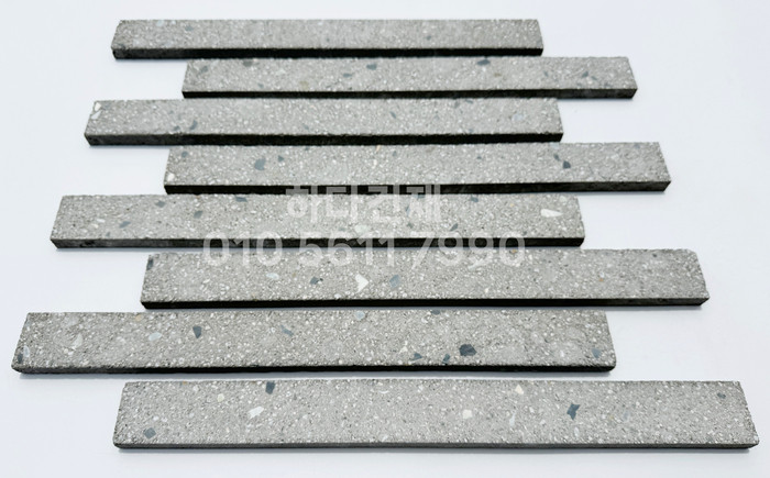 모노타일 롱와이드 500x50x17T 오석그레이 / 하다건재