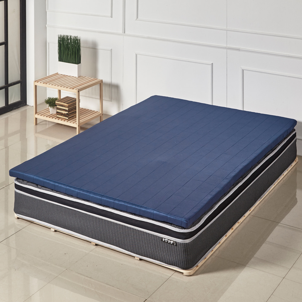 에어플렉스 침대 매트리스 토퍼 3단 접이식 바닥이불 요 SS