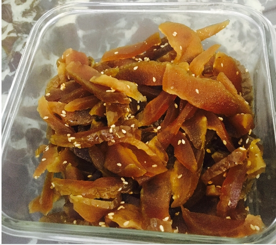 울외장아찌 나나스끼 주박장아찌1kg 나나스께 나라스께 오이짠지 짱아치 짠오이지 울외김밥 이미지 3