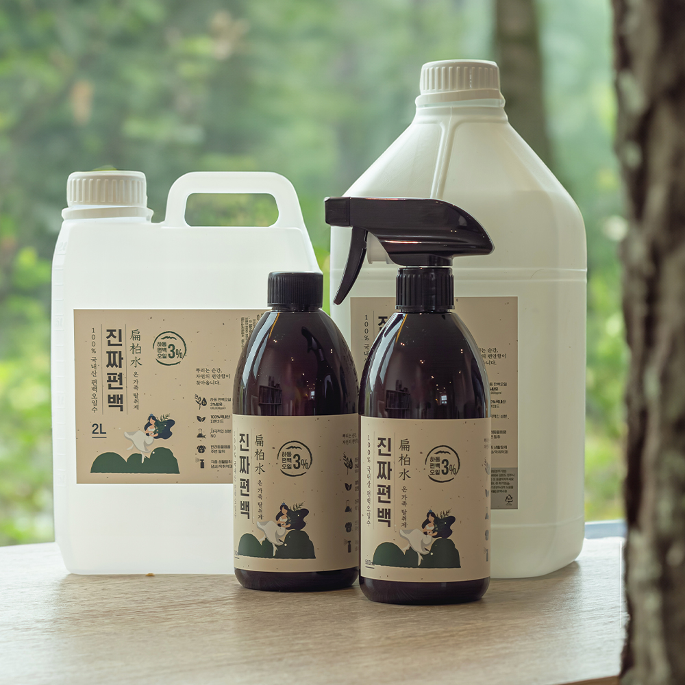 피톤치드 편백수 진짜편백 탈취제 스프레이 500ml/100ml