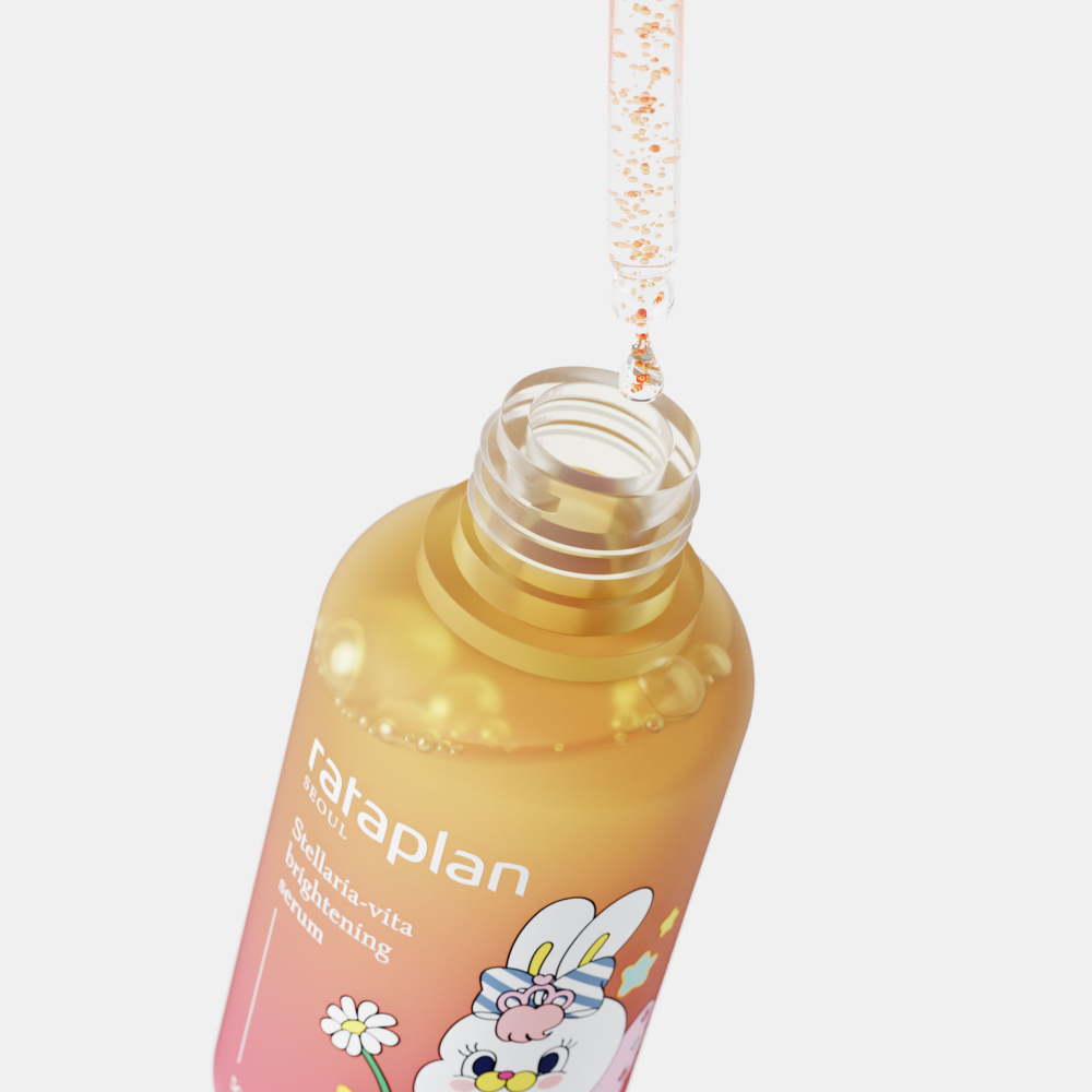 라타플랑X모모레이 별꽃비타 잡티 세럼 50ml, 1개 / 기미 흔적 미백 비타민C 앰플 - 상세 이미지 3