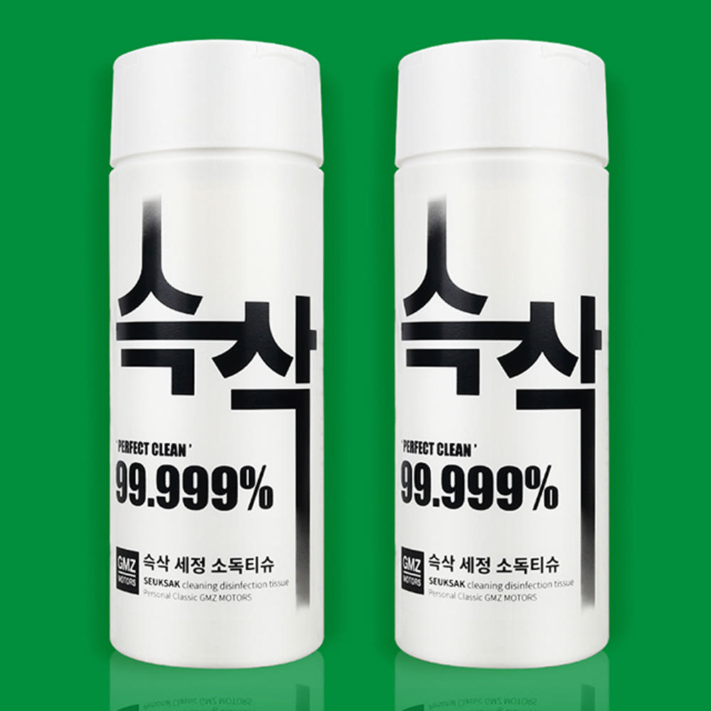 지엠지모터스 차량용 살균 물티슈