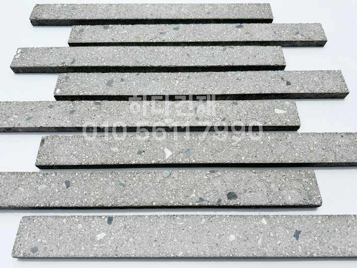 모노타일 롱와이드 500x50x17T 오석그레이 / 하다건재