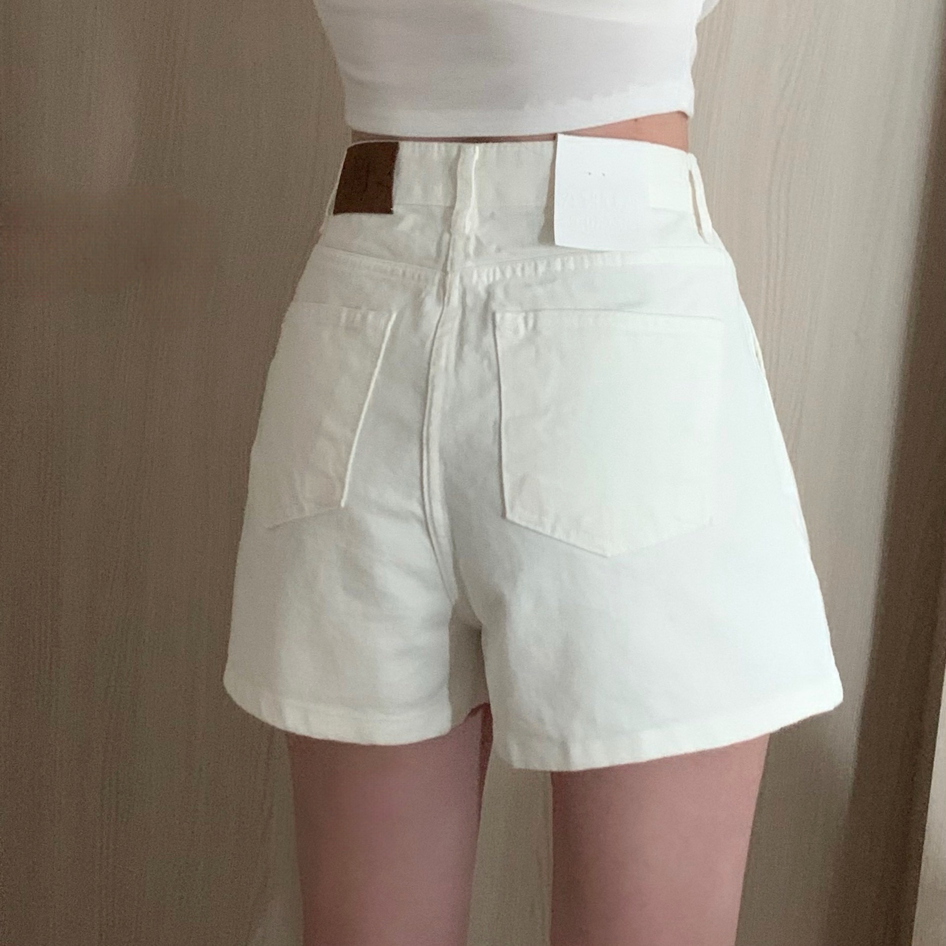 Aラインタック入りデイリーショートパンツ | ファッション通販