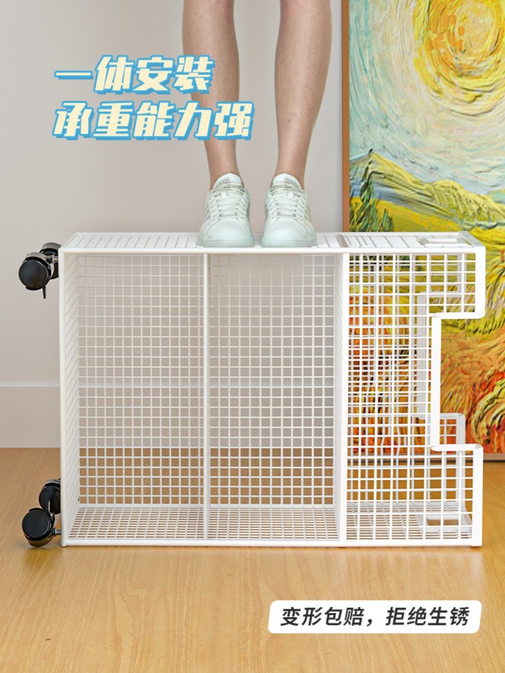 책상밑수납 책꽂이 사무실 이동식 수납선반 책장 북카트 틈새 카트 수납 트롤리 - 상세 이미지 5