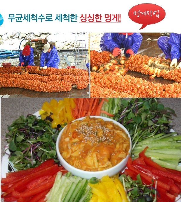 냉동멍게살 1kg 멍게살 멍게회 멍게비빔밥 - 상세 이미지 4
