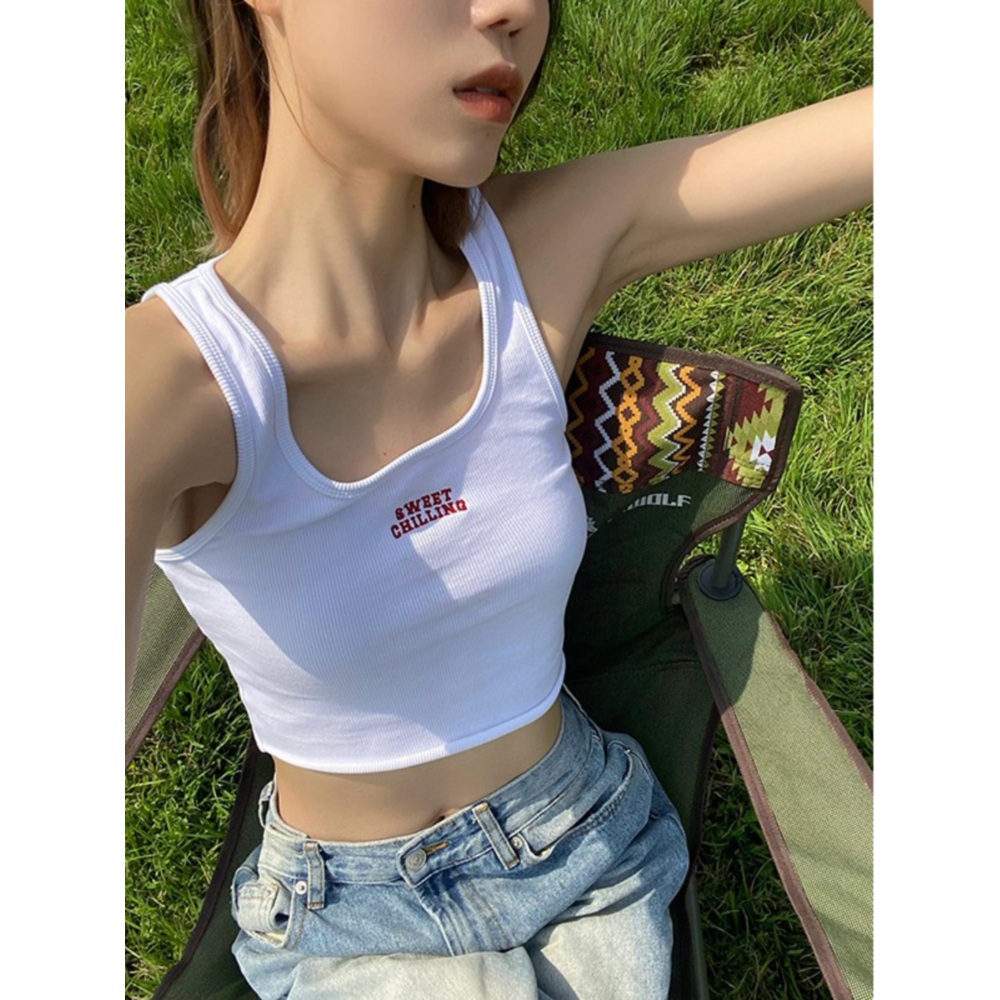 힙한 Y2K 데님팬츠 찢어진 스트릿 얇은 와이드 여자연예인 예능 패션 코디 봄 여름 - 상세 이미지 3