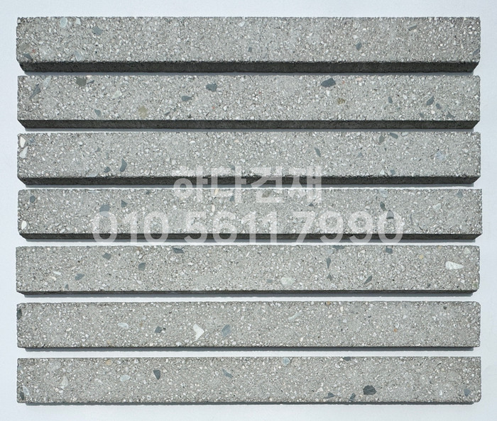 모노타일 롱와이드 500x50x17T 오석그레이 / 하다건재