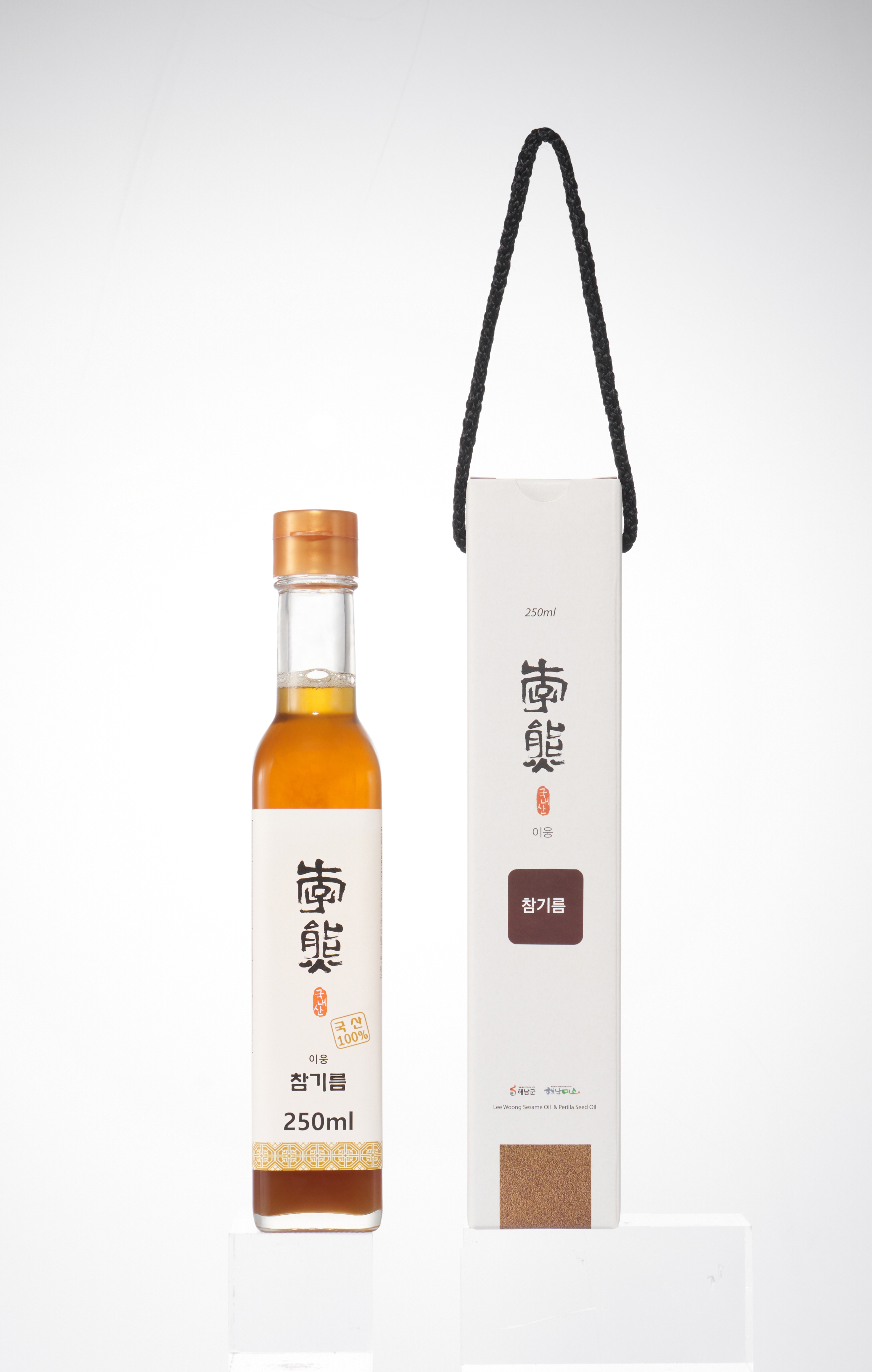 국내산 참깨 100% 이웅 참기름 250ml, 300ml / 6시 내고향 참기름 깨볶는 부자