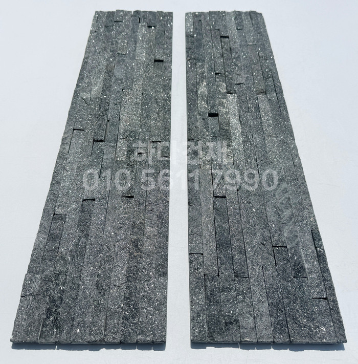 아트라인패널 600x150x15T 블랙 / 하다건재 천연석타일