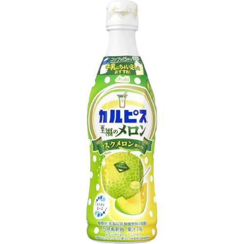 일본 아사히 칼피스 시후쿠노 메론 희석용 유산균 음료 470ml - 메인 이미지