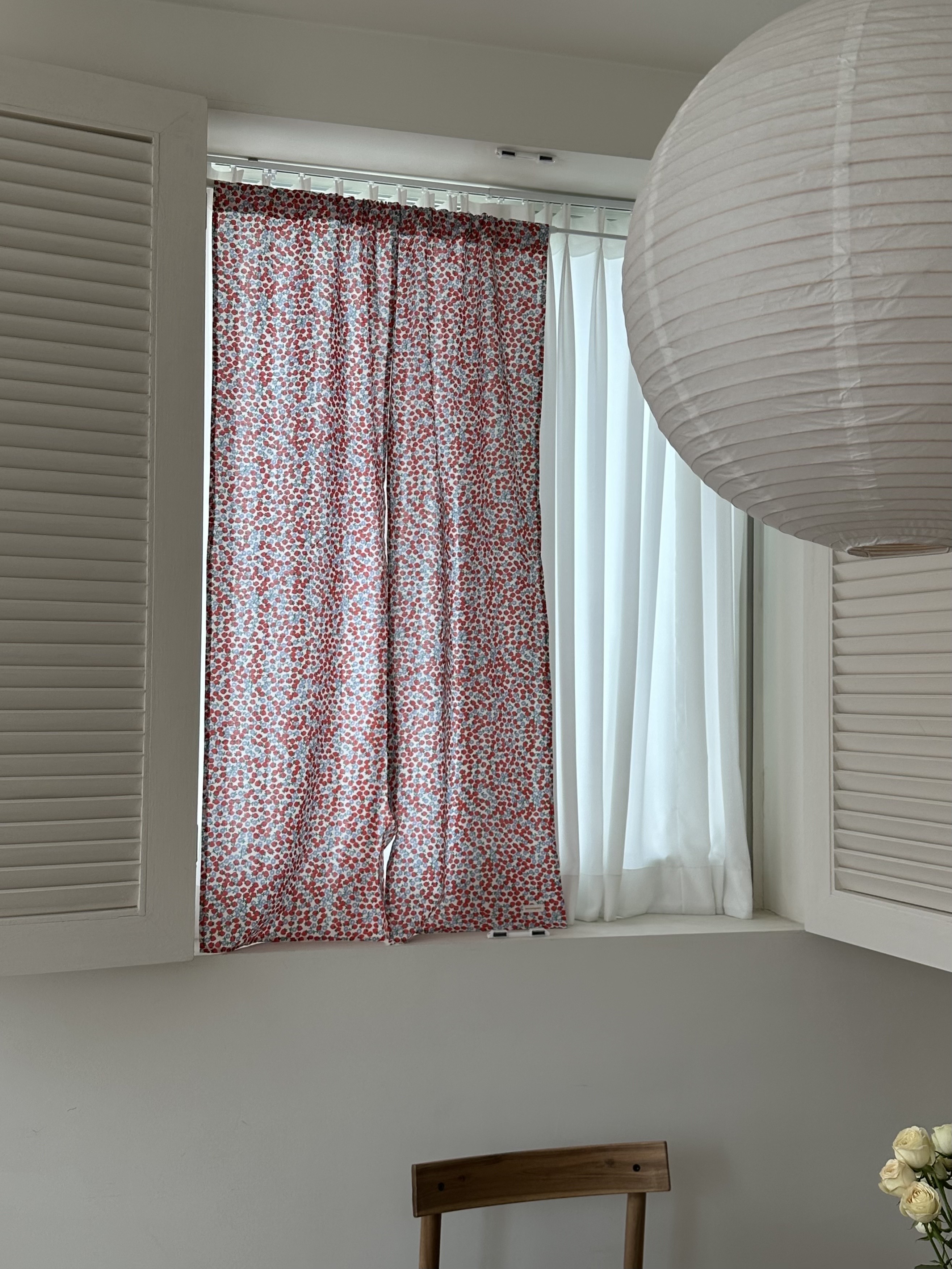 주아 가림막 가리개 바란스 다용도실 현관 주방 커튼(4types)