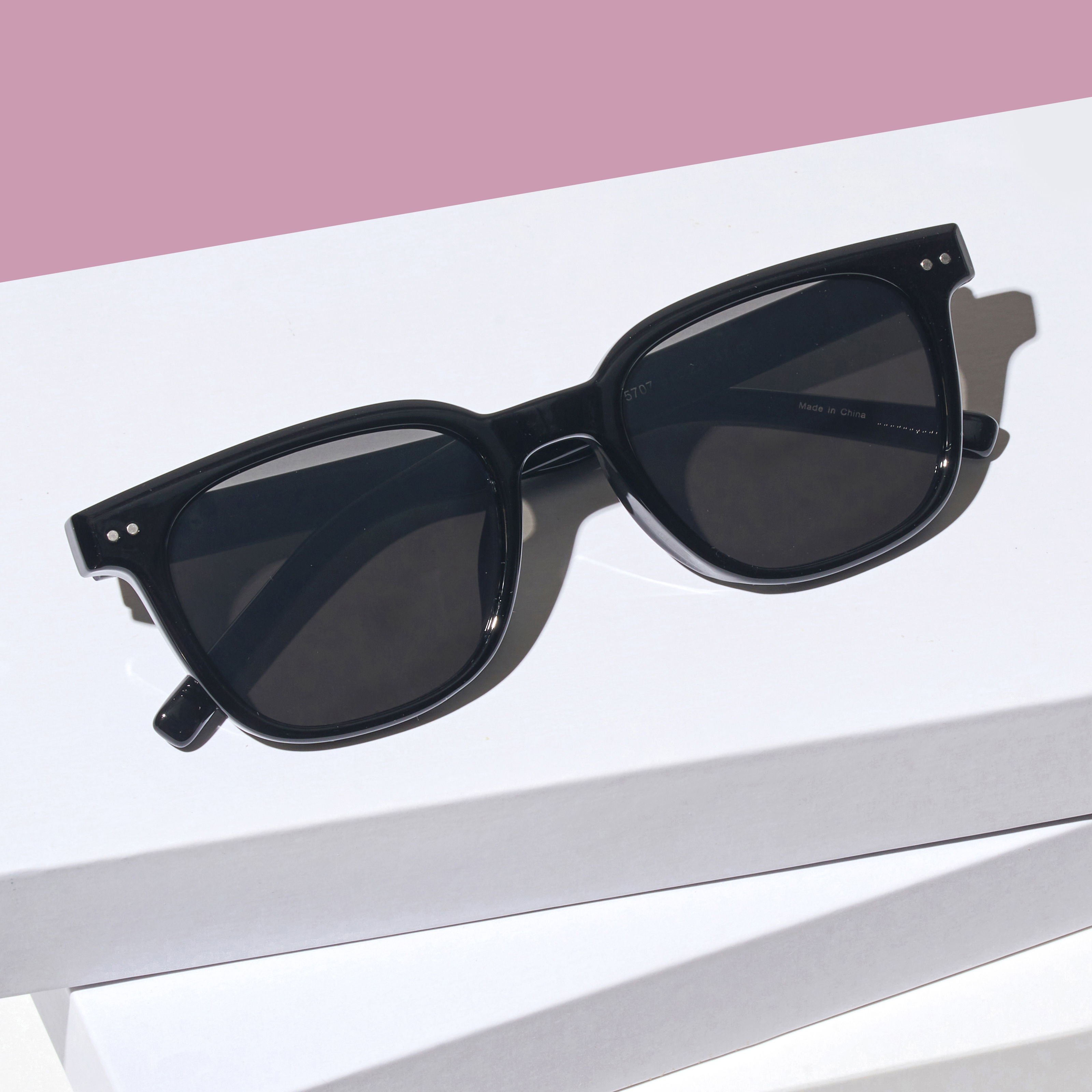 빅사이즈 반투명 패션 자외선차단 틴트 선글라스