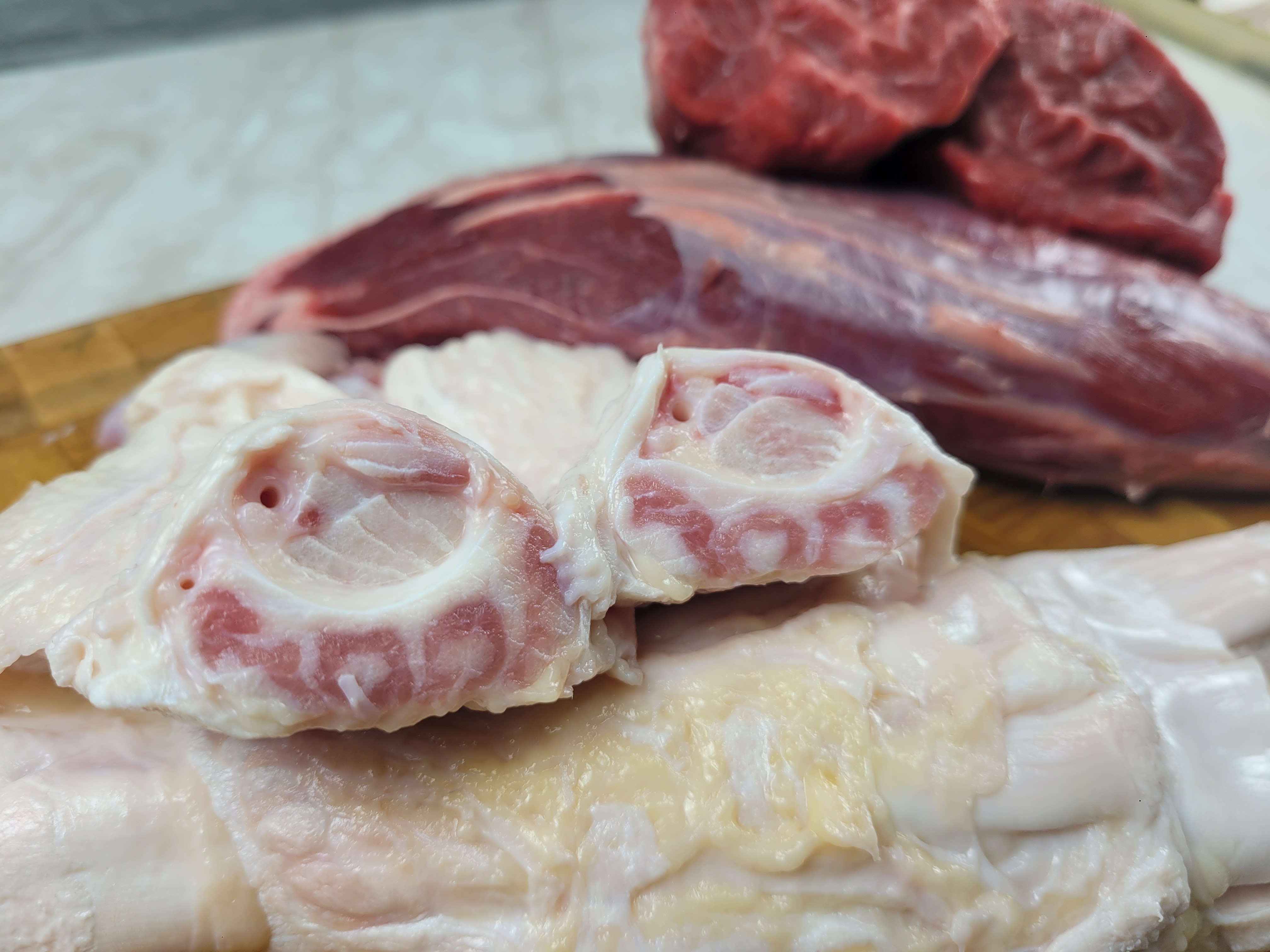 바라던 손질 잘 된 소힘줄 알스지 800g 곰탕 전골 고단백 수육 - 상세 이미지 5