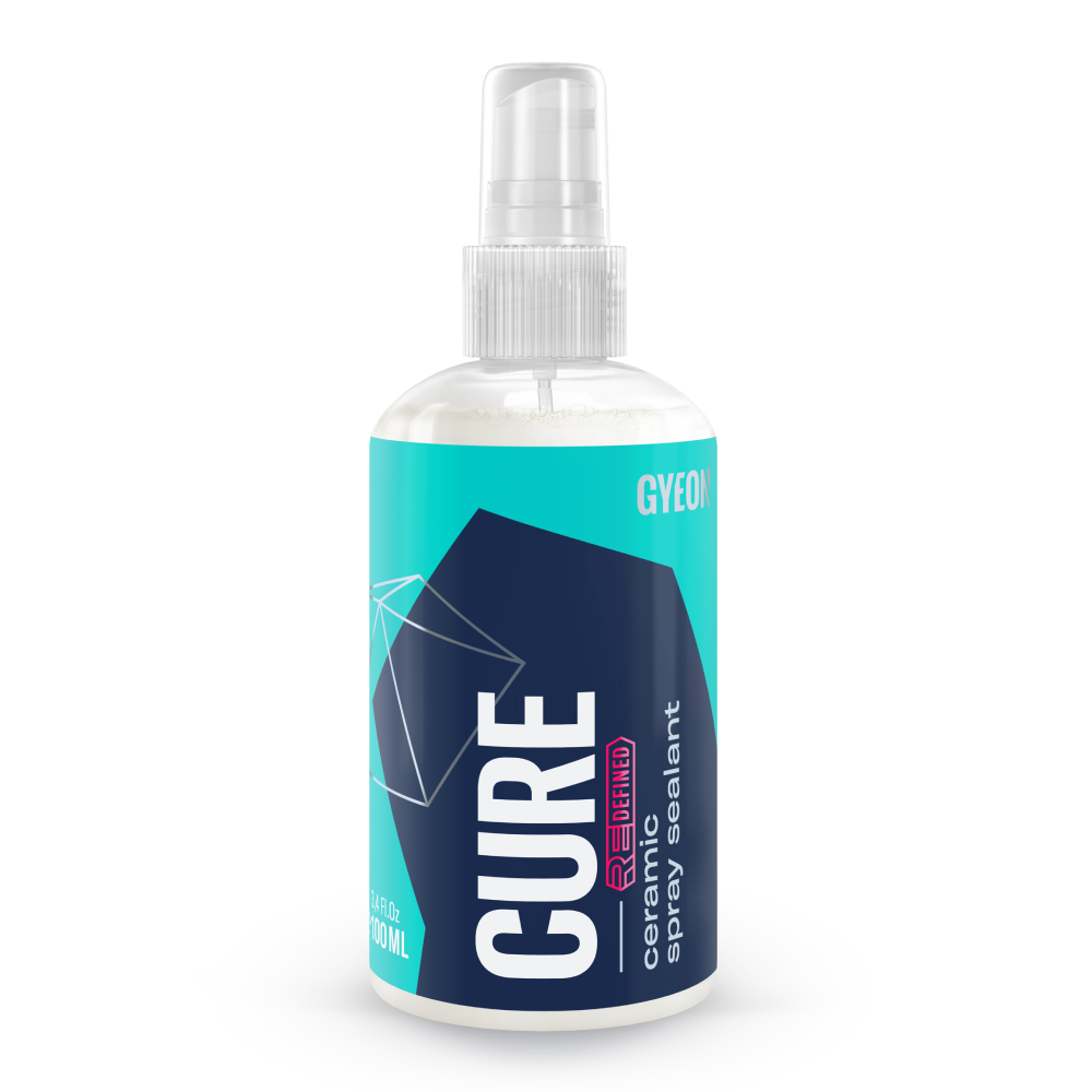 큐어 100ml 자동차 실란트 광택제 물왁스 유리막 광택 코팅 관리제 발수 코팅제 기온쿼츠