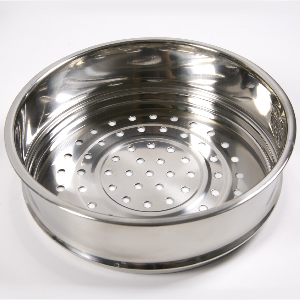 스텐 찜기 이유식 만두 야채 떡 수육 찜냄비 찜통 세트 18cm - 상세 이미지 2