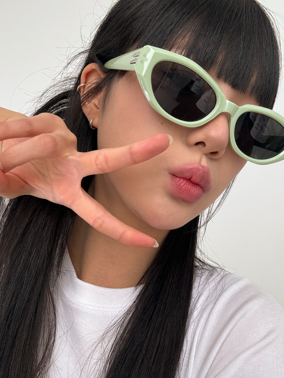실버 유라인 캣츠아이 자외선차단 UV400 선글라스 6color 상세 이미지 3