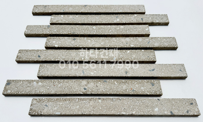 모노타일 롱와이드 500x50x17T 오석옐로우 / 하다건재