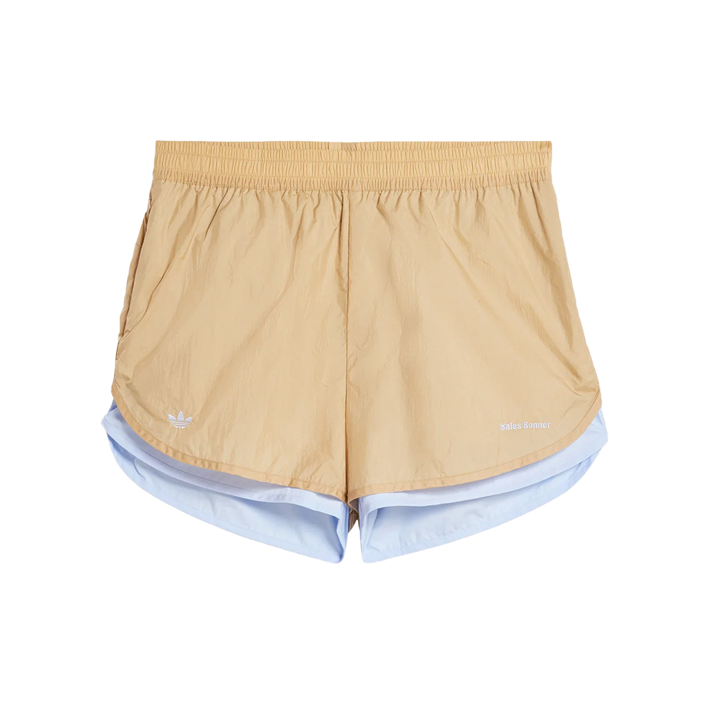 아디다스 x 웨일스 보너 나일론 레이어드 쇼츠 IY2047 BEIGWB - 상품 이미지