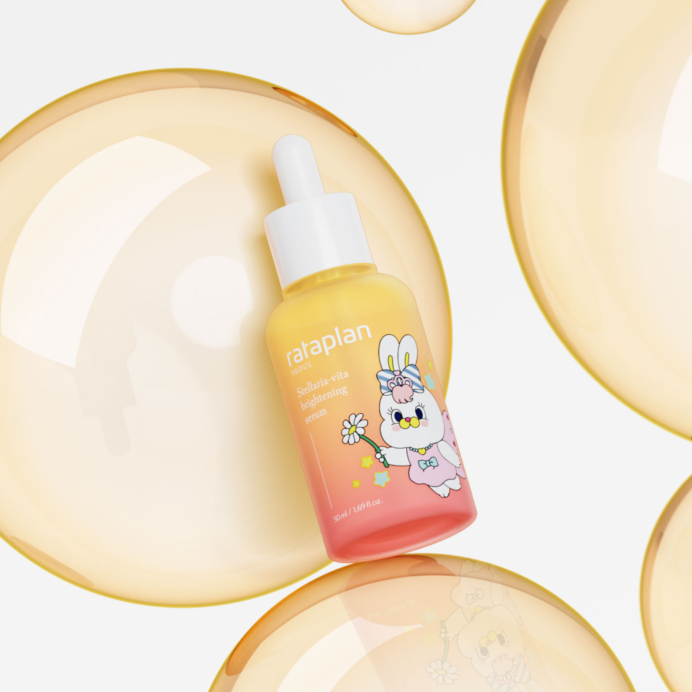 라타플랑X모모레이 별꽃비타 잡티 세럼 50ml, 1개 / 기미 흔적 미백 비타민C 앰플 - 상세 이미지 2