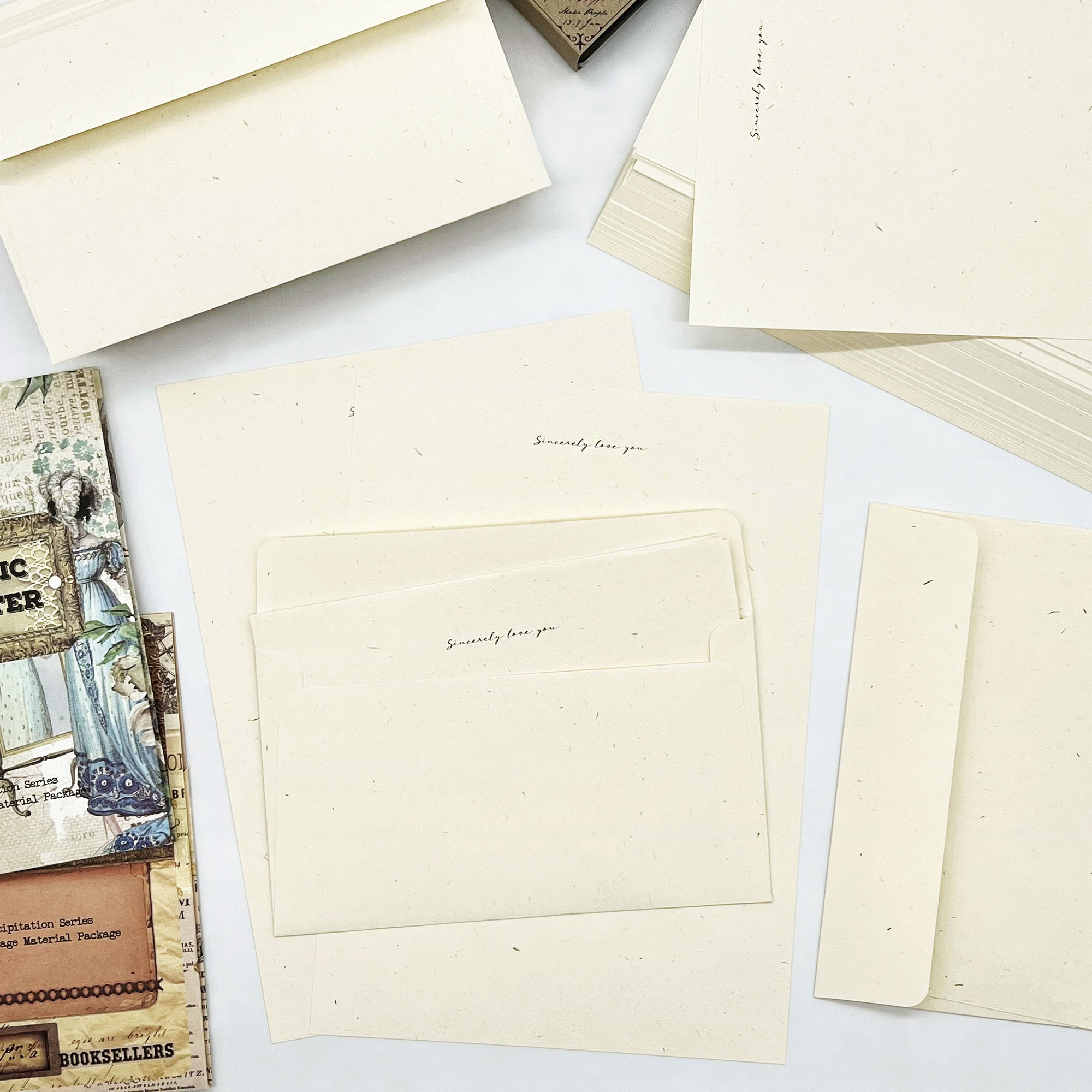 대용량 빈티지 무선 편지지 세트 특별한 감성 훈련소 군인 곰신 다꾸 편지