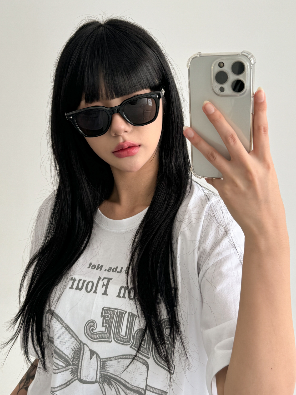 볼디 데이션 자외선차단 UV400 투명 패션 선글라스 4color 상세 이미지 6