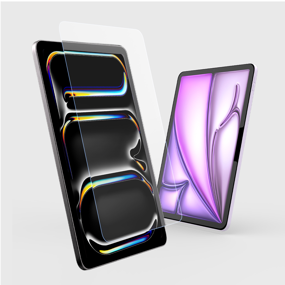 레드빈 아이패드 저반사 지문방지 강화유리 필름 먼지제거 원터치 가이드툴 아이패드 에어 32.8cm(13인치) M3 7세대, 1매입 - 상세 이미지 4