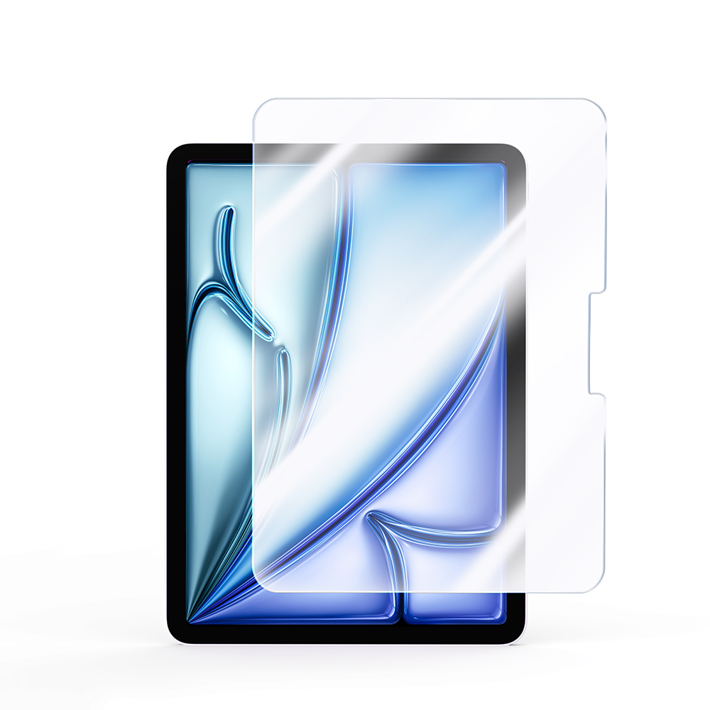 레드빈 아이패드 저반사 지문방지 강화유리 필름 먼지제거 원터치 가이드툴 아이패드 에어 32.8cm(13인치) M3 7세대, 1매입 - 상세 이미지 3