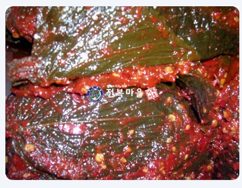 깻잎장아찌 깻잎김치 500-1kg 익은 깻잎지 깻잎무침 간장절임 밥반찬 - 상품 이미지