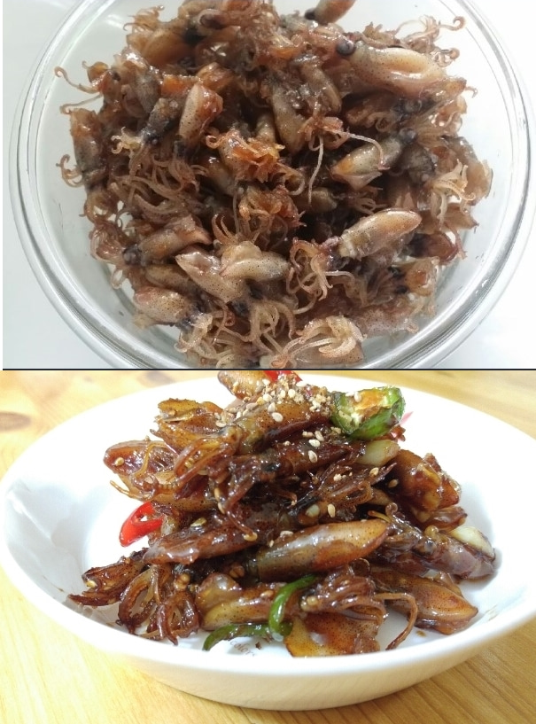 말린꼴뚜기 건 꼴뚜기 300g 500g 건어물 말린호래기 - 상세 이미지 3