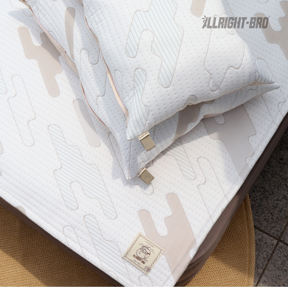 듀라론 여름 냉감패드 국산 라이트형제 슈퍼쿨링 쿨매트 캠핑 냉감 매트 S