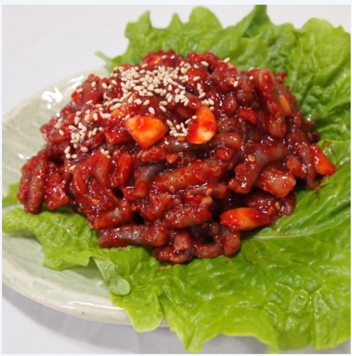 비빔 낙지젓 낙지젓갈 500g 낙지비빔밥 덮밥 - 상품 이미지