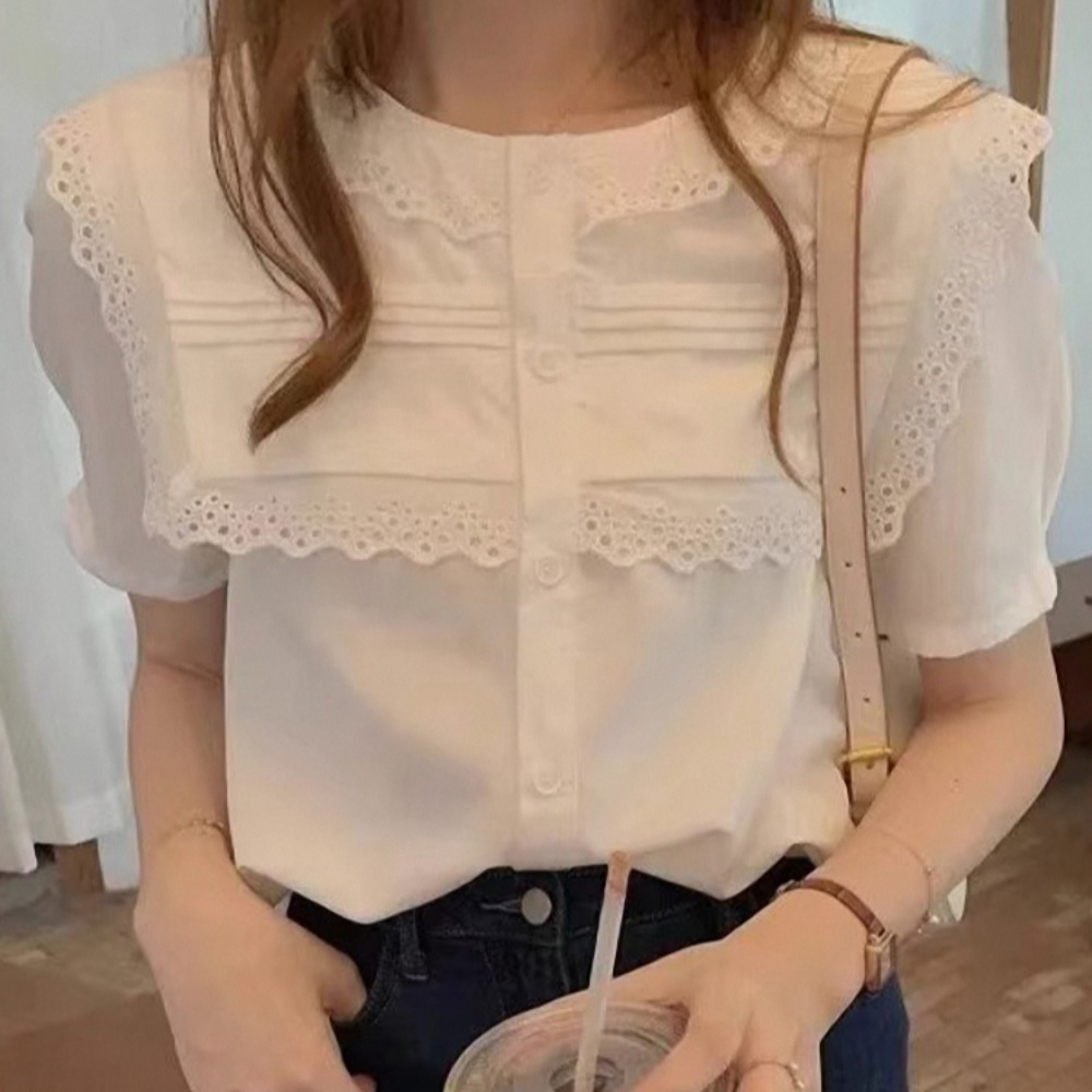 미녀와 순정남 28회 차화연 백미자 블라우스 셔링 프릴 의상 옷 패션 - 메인 이미지