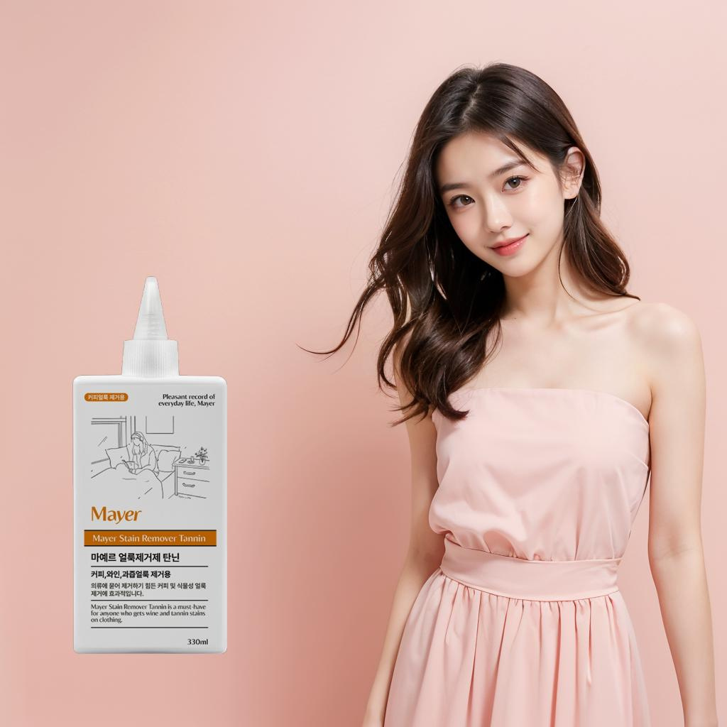 마예르 식물성 탄닌 얼룩제거제 330ml 커피 와인 과즙 풀물 겨자 녹차 맥주 얼룩 제거 - 상세 이미지 5