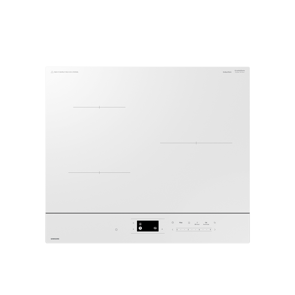 삼성전자 비스포크 NZ63DB607CFH 인덕션 3구 빌트인 AI끓음감지 AI구독