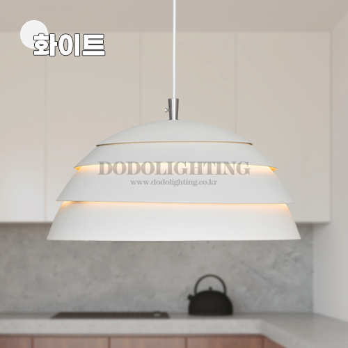 미누엘 컬러 1등 전등갓 북유럽식탁등 화이트 핑크 블루 다크그린 블랙 인테리어전등 - 상세 이미지 2